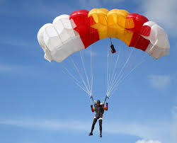 Parachuting 1